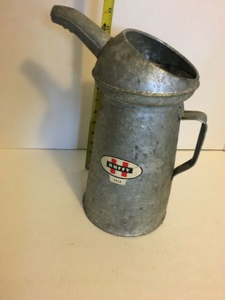 Vintage Huffy Oil Can With Spout C - 4 4qt 3214 Rare
