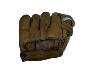 Vintage Softball Glove Trojan M.  Sharf & Co.  Boston S949 Mitt Catcher Cowhide