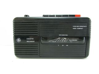 Vintage Ge Cassette Tape Recorder Mini Compact 3 - 5301a