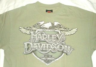 Vintage Harley - Davidson " Texas " T - Shirt Size L Usa