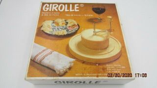 Vintage 1987 Girolle Machine Cheese Curler Shaver Cutter Scraper