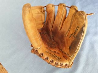 Rawlings Baseball Glove Rht Mm9 Mickey Mantle Triple Crown Winner Usa Vintage
