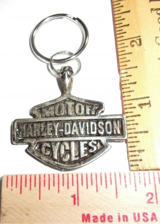 Vintage Harley Fob/pendant Hd Motorcycle Collectible Old Cycle Biker Memorabilia