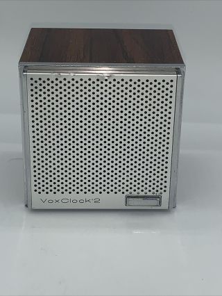 Vintage Radio Shack Micronta Voxclock 2 Talking Alarm Clock 63 - 904 -