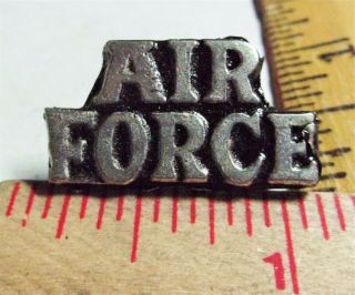Vintage Air Force Pin Collectible Usaf Military Soldier Veteran Uniform Pinback0