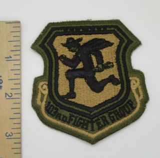 Us Air Force 103rd Fighter Group Patch Vintage Usaf