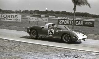 1964 Sebring Race - Ferrari 330p 25 - Orig Negative (1162)