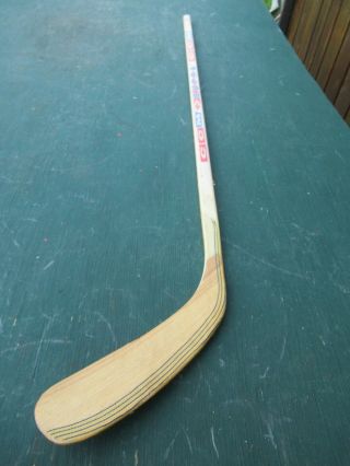 Vintage Wooden 51 " Long Hockey Stick Ccm Supra