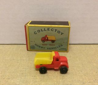 Vintage Marx Linemar Elegant Miniatures Dump Truck 1960s