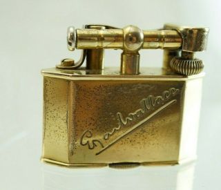 Antique Lift Arm Dunhill Lighter Pat.  No.  143752 1 ½ Inch Tall X 1 ½ Wide.