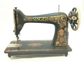 1910 Antique Vtg Singer Sewing Machine - Model 31 - S/n: G6283966 - Hand Crank