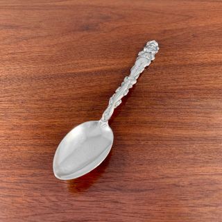 Watson Black Americana Sterling Silver Figural Souvenir Spoon " Daytona Fla "
