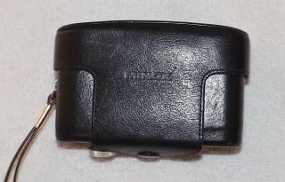 Vintage Minox Leather Case For Minox 35mm Film Camera - Made In Germany