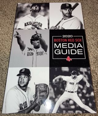 2020 Mlb Baseball Boston Red Sox Media Guide