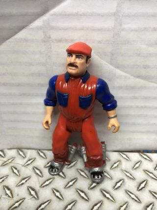 Mario Vintage Ertl Mario Bros Movie Figure 1993 Nintendo Bob Hoskins
