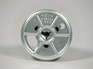 Vintage Kodak 50 Ft.  8mm Film Reel - Metal 1930 Canadian Patent