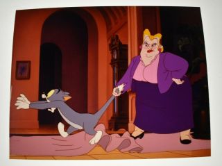 Tom And Jerry Cartoon Cel Art 1980s Vintage 4x5 " Color Transparency 2