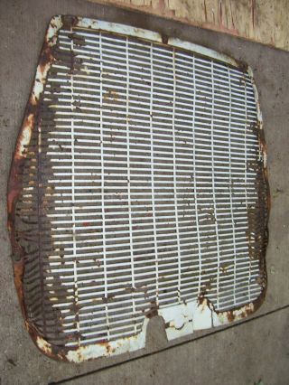 Vintage Allis Chalmers D 19 Gas Tractor - Grille Screen - As - Is