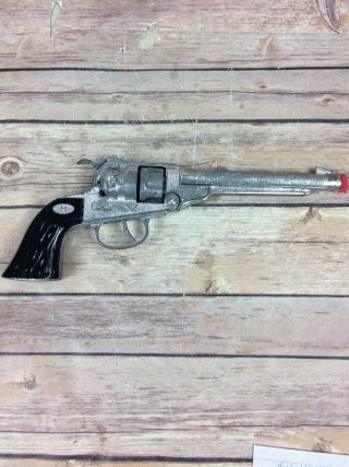 Vintage Toy Cap Gun Pistol 11 Inches