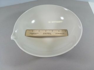 Vintage Coors Porcelain Standard Form Evaporating Dish 8 - 1/2 Inch Large