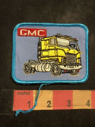 Vintage Gmc Semi Truck Patch - Trucker / Freight / Tractor Truck 003