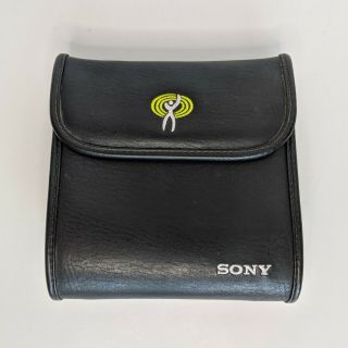 Vintage Sony Cd Discman Walkman Black Soft Carrying Case Cd Sleeves Cd Projects