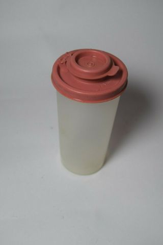 Vintage Tupperware Salt & Pepper Shaker Replacement 1329 Pink Flip Top Seals