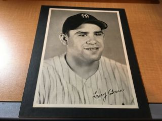 Larry Yogi Berra York Yankees 1940 