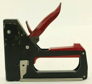 Vintage Sears Craftsman Heavy Duty Stapler Staple Gun Fastener Insulation Tool 2