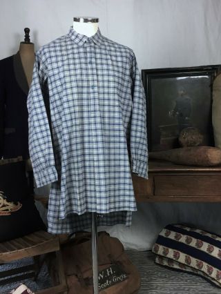 Deadstock Vtg French Chore Shirt 1940s Shirt Vtg 1950 