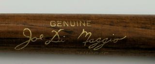 Vintage 1940s H&b Louisville Slugger 40 Joe Dimaggio Miniature Baseball Bat 16 "
