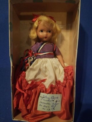 Vintage Nancy Ann Storybook 5 1/2 " Bisque Doll Please View Photos
