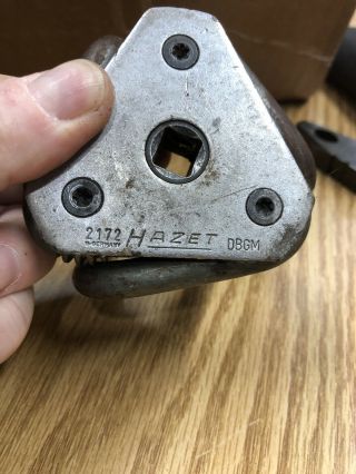Vintage Hazet 2172 Oil Filter Wrench