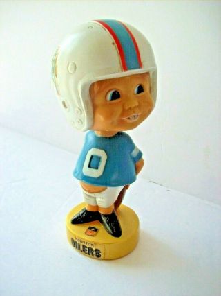 1975 Nfl Houston Oilers Bobble Head Football Bobblehead - Sports Memorabilia