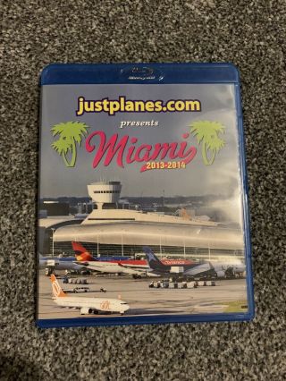 Just Planes Miami Florida Airport Blu Ray Dvd,  Itvv,  Cockpit