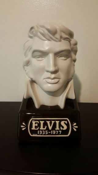 Elvis Presley Vintage Mccormick Bourbon Whiskey Decanter Limited Edition 1977