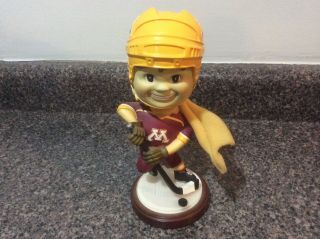 University Of Minnesota Golden Gopher Hockey Rare Bobblehead - Le 1/3000