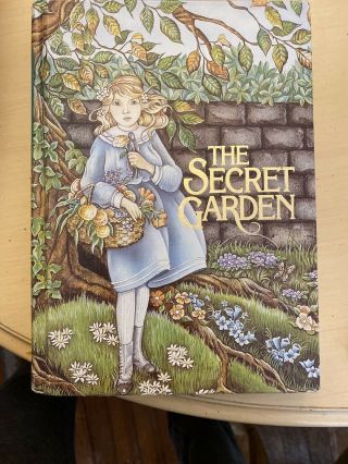 The Secret Garden Vintage Hardcover 1987 Junior Illustrated Library Near Fine