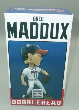 Mlb Atl Atlanta Braves Bobblehead Baseball Greg Maddux National Hall Of Fame