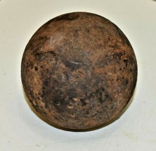 Antique Cannon Ball Civil War Relic 4 " 8lb 14 Oz Central Pa Find