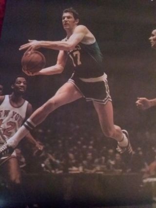 Rare John Havlicek Boston Celtics Sports Illustrated Poster