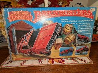 Vintage 1981 Knickerbocker Dukes Of Hazzard Barnbusters Set Empty Box