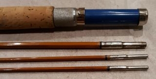 Vintage Montague Sunbeam Bamboo Fly Rod 9 Ft.  3/2