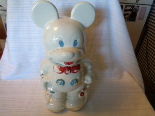 Vintage Mickey And Minnie Mouse - Disney Turnabout Cookie Jar