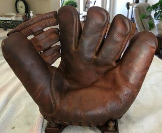 Ted Williams Wilson Split Finger Large Adult Vintage Baseball Glove