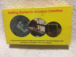Vintage 1992 Vhs Getting Started In Amateur Satellites