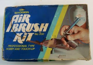 Badger Air Brush Kit No.  200 Vintage