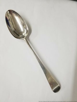 Antique Hester Bateman Georgian English Sterling Silver Spoon