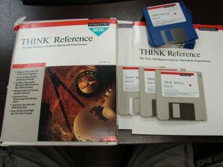 Vintage Think Reference Intelligent Guide For Macintosh Programmers By Symantec