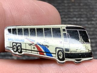 Greyhound Bus Lines Vintage Bus Logo Design Service Award Pin.